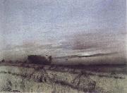 Levitan, Isaak Landscape oil
